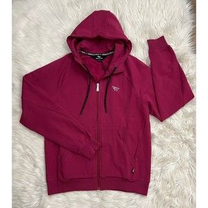 Paper Planes Volume 2 Fleece Zip Up Hoodie Carmine (Raspberry) New With Tags